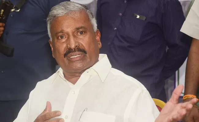 Peddireddy Ramachandra Reddy Slams On Chandrababu Over Tirupati Lok Sabha polling - Sakshi