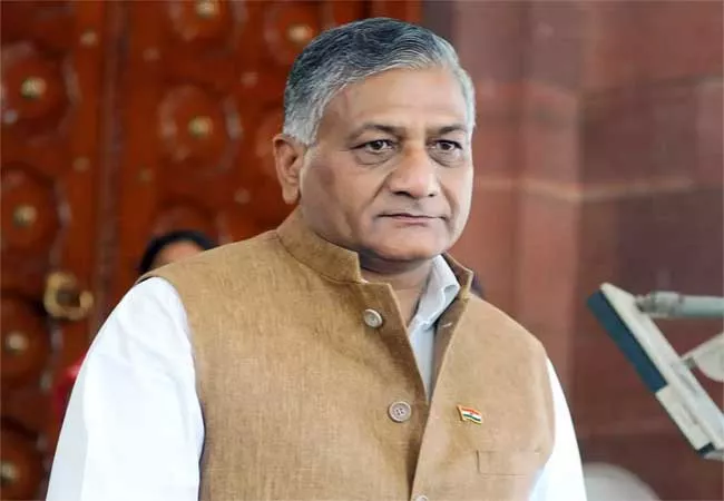 'Bed For My Brother': VK Singh Tweet Sparks Questions On Health System - Sakshi