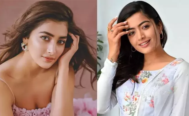 Rashmika Vs Pooja Hegde For Tollywood Number One Position - Sakshi