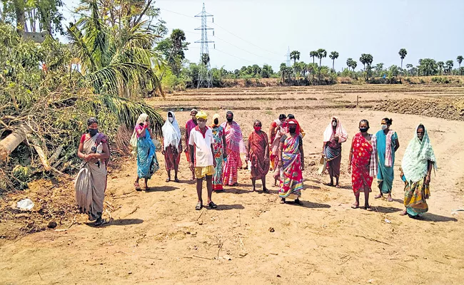 TDP Leader prepared ground for Spiritual space to divide into plots - Sakshi