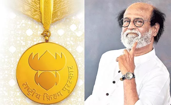 Dadasaheb Phalke Award To Superstar Rajinikanth Over Controversy Of The Timing - Sakshi