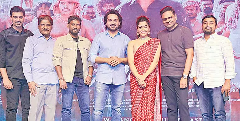 Hero Karthi Speech At Sulthan Pre Release Event - Sakshi