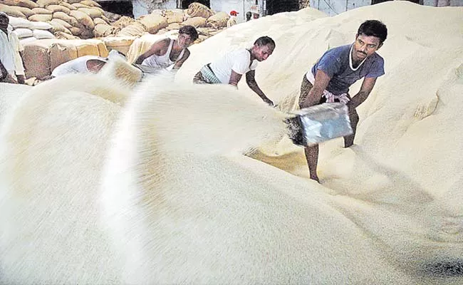 Rice Millers Froud in Custom Milling Rice At Telangana - Sakshi