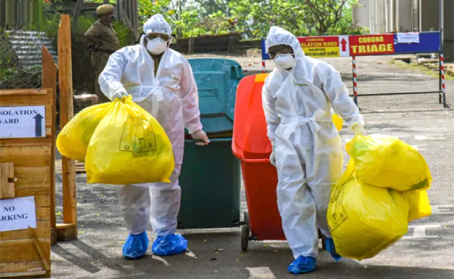 Corona Danger Home Isolation Waste Causing To Spread Virus In Hyderabad - Sakshi