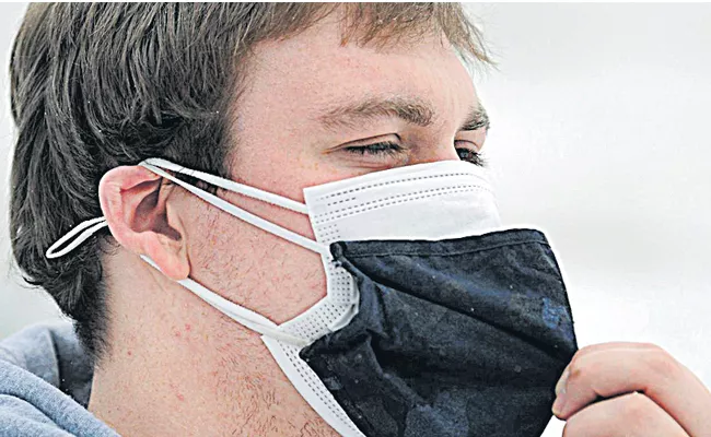 Covid 19 Wearing Double Mask Will Reduce Risk US UNC Report - Sakshi