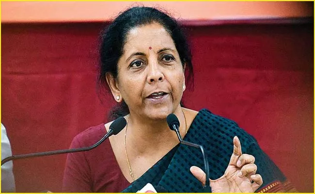 Govt working to save lives, livelihood: FM Nirmala Sitharaman - Sakshi