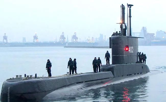 Indonesia Searching For Missing Submarine With 53 On Board - Sakshi