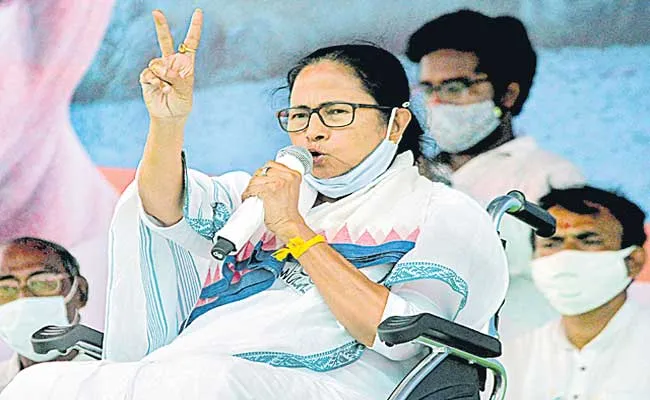 Second wave of COVID-19 is Modi-made disaster Says Mamata Banerjee - Sakshi