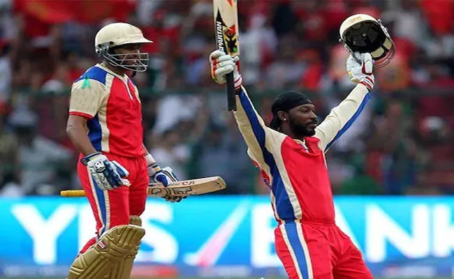 IPL 2021: Gayle Unbeaten 175 Runs Innings Completes Eight Years - Sakshi