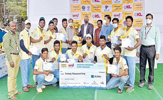 Sakshi Premier League 2021 Winners Sathavahana And SSBN