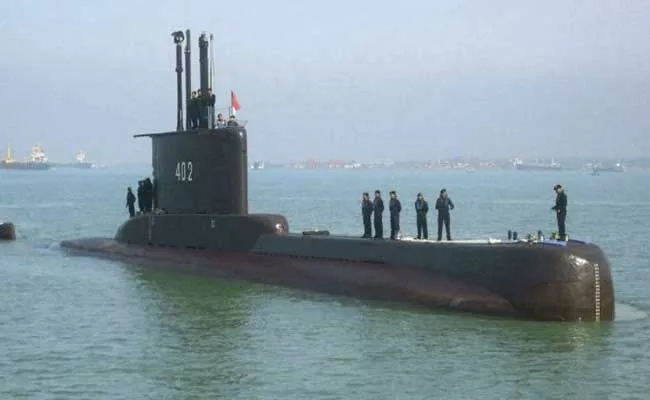 Indonesian Navy submarine lost in the Bali Sea - Sakshi