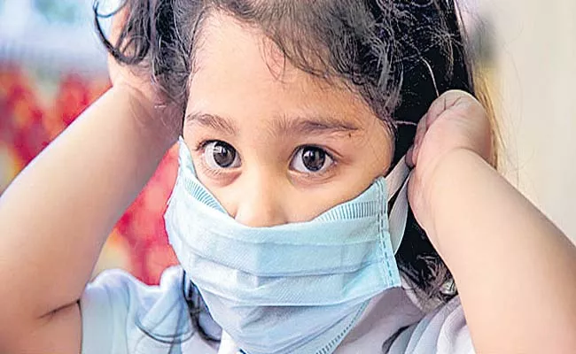 Seeing More Symptomatic Kids In COVID-19 Second Wave - Sakshi