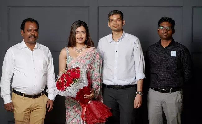 Actor Rashmika Mandanna appointed Khazana Jewellery brand ambassador - Sakshi