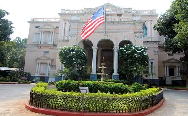 Hyderabad US Consulate Cancels The Issuing All Types Of Visas - Sakshi