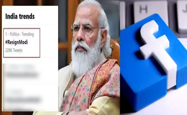 Facebook Restores Hashtag Indian Prime Minister Modi Resign - Sakshi