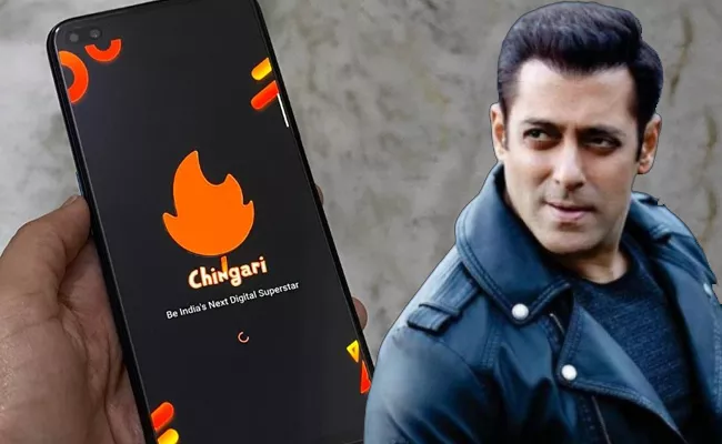 Salman Khan As Brand Ambassador Investor For Chingari - Sakshi