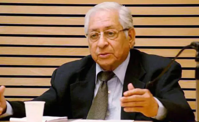 Soli Sorabjee Former Attorney General Dies Of Corona - Sakshi