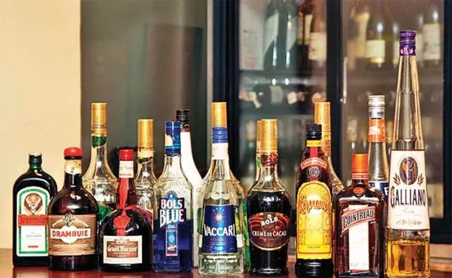 Counterfeit Liquor Check For Alcohol Smuggling - Sakshi