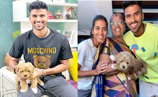 Washington Sundar Names His Pet Dog As Gabba Memorabale Test Debut - Sakshi