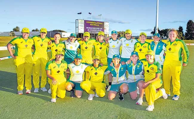 Meg Lanning Australia create new world for most consecutive ODI victories - Sakshi