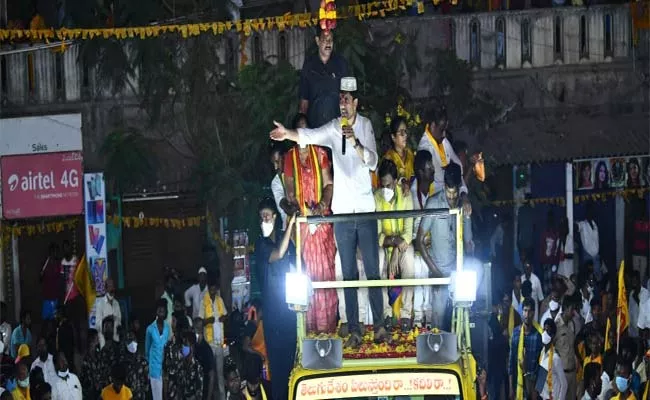 Nara Lokesh Comments Tirupati By Election Campaign - Sakshi