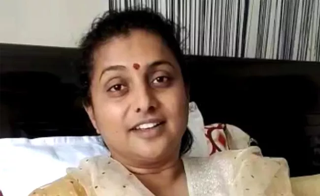 MLA RK Roja Released Video On His Health Condition - Sakshi