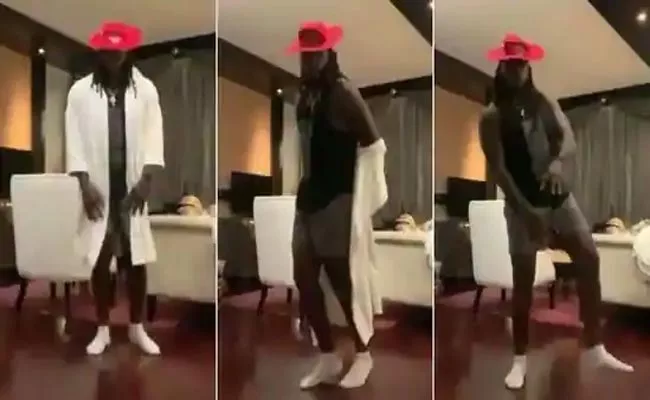 IPL 2021: Chris Gayle Performs Michael Jackson Moonwalk Dance As Quarantine Ends - Sakshi