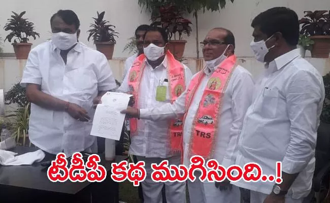 Telangana Politics: MLA Mecha Nageshwar Rao Joins In TRS - Sakshi