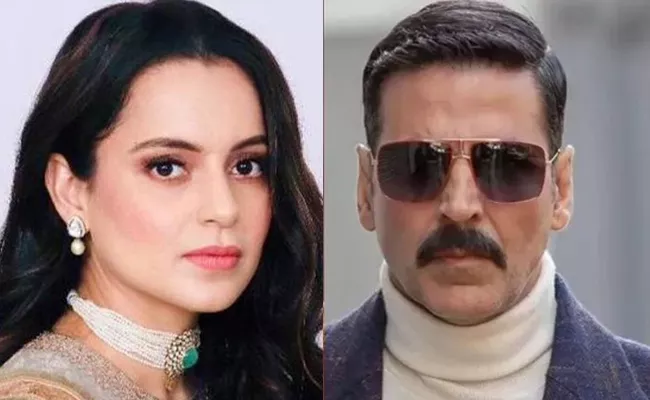 Kangana Ranaut Says Got Secret Calls From Big Stars Like Akshay Kumar Praising Thalaivi Trailer - Sakshi