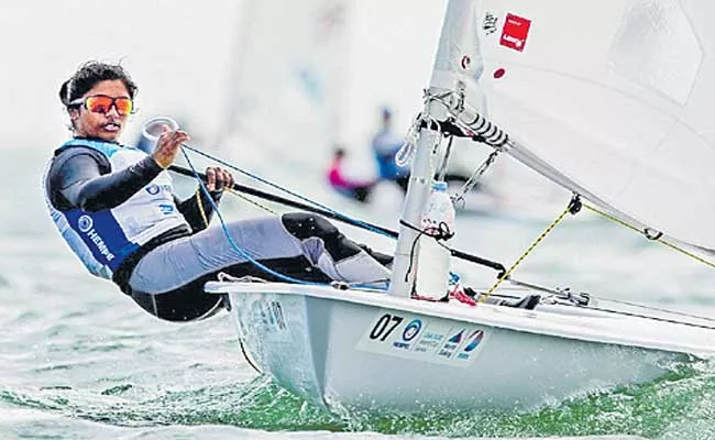 Nethra Kumanan becomes 1st Indian woman sailor to qualify for Tokyo Olympics - Sakshi