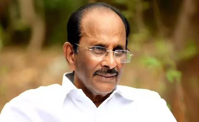 Writer KV Vijayendra Prasad Tested Coronavirus Positive - Sakshi