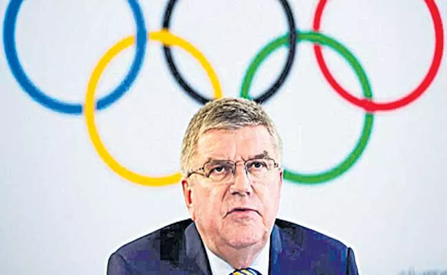 Thomas Bach cancels Japan trip because of virus cases - Sakshi