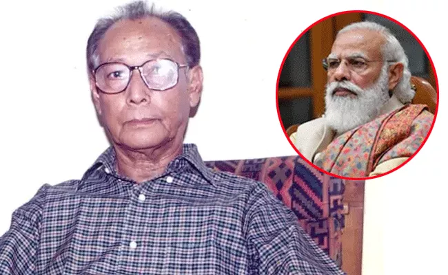 Assamese Writer Homen Borgohain Passes Away Due To Corona - Sakshi