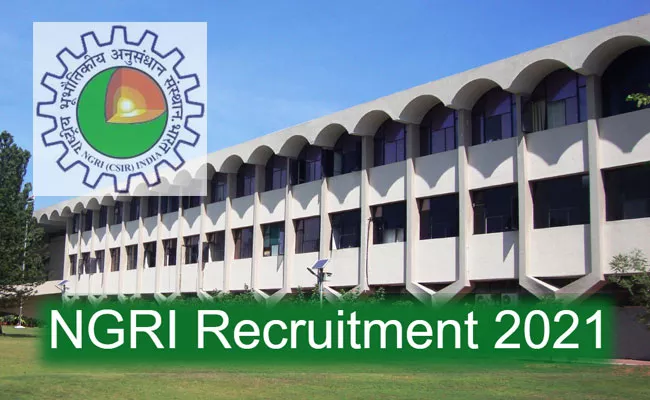 NGRI Recruitment 2021: Apply Project Staff Posts, Eligibility, Selection Details - Sakshi