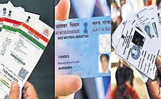 We can get back Aadhaar, PAN, Driving license cards if lost - Sakshi