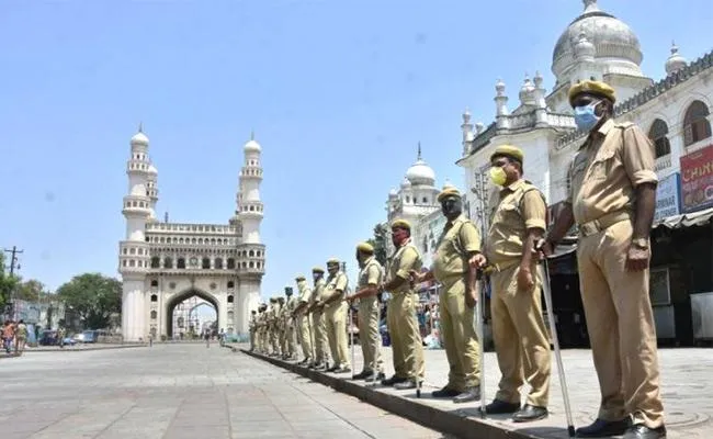 The First Day Of Lockdown In The State Was Calm - Sakshi