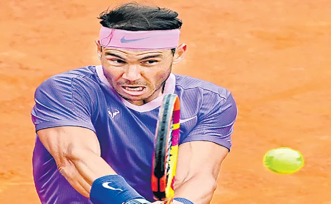 Rafael Nadal Enters Italian Open Semi Finals - Sakshi