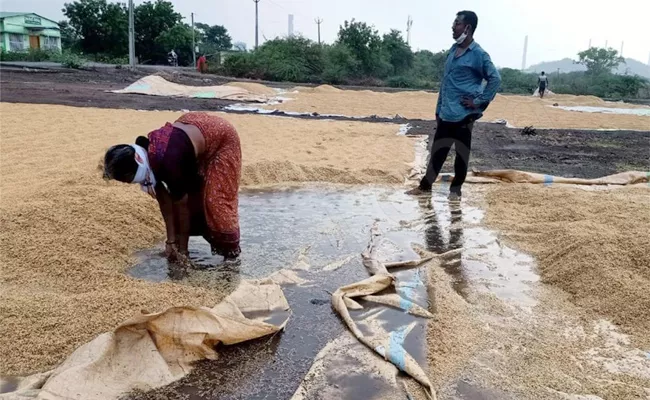 Sudden Rain Soaks Farmers Hope Telangana - Sakshi