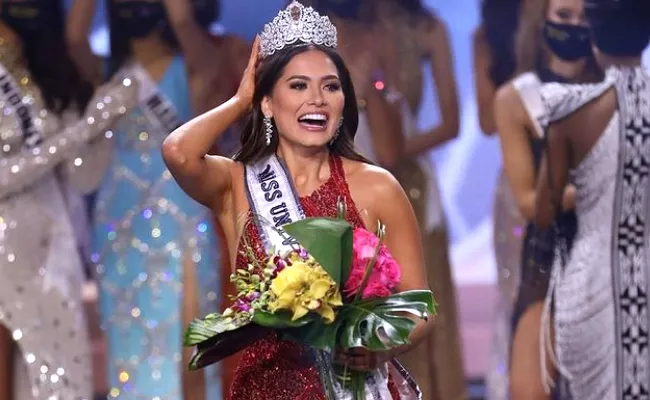 Miss Universe 2021: Mexico Andrea Meza Wins Crown Her Details - Sakshi