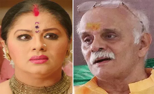 Sudha Chandran Pens Emotional Note On Father KD Chandras Death - Sakshi