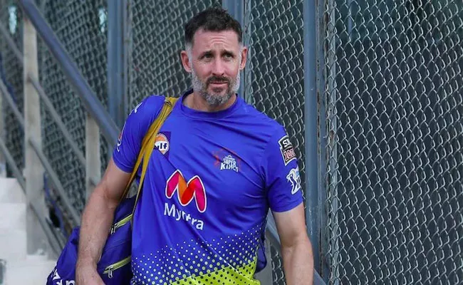 Mike Hussey Reveals How He Got Covid 19 Sitting Next To L Balaji - Sakshi