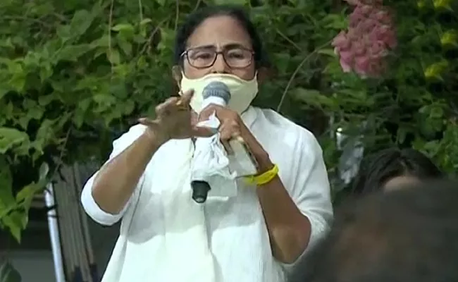 Mamata Banerjee Press Meet After Nandigram Victory - Sakshi