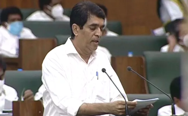 AP Budget 2021: Minister Buggana Rajendra Prasad Presents Budget - Sakshi