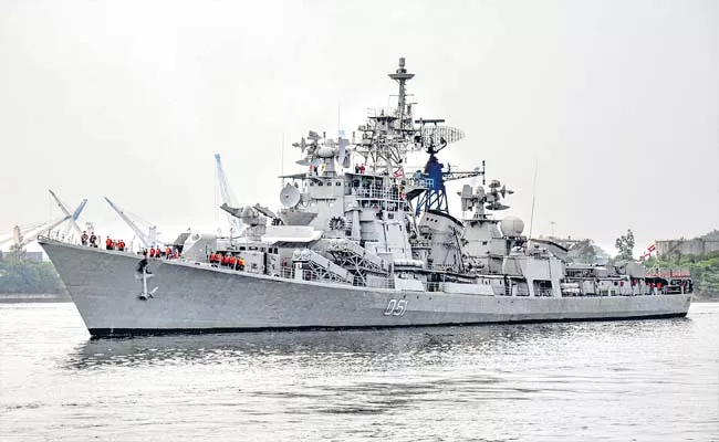 INS Rajput Decommissioned On Friday After 41 Years Of Service - Sakshi