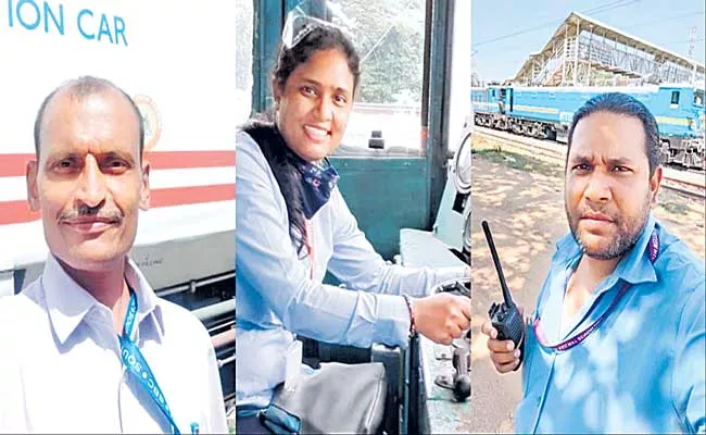 woman loco pilot neelima kumari, bring in life-saving Oxygen for Karnataka - Sakshi