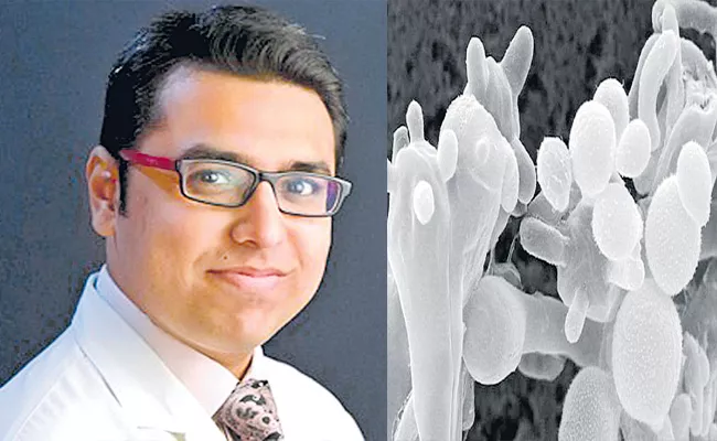 Dr. Vivek Praveen Dave Comments On White Fungus Treatment - Sakshi