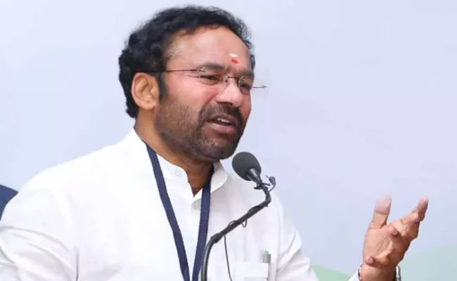 Union Minister Kishan Reddy Chit Chat With Media - Sakshi