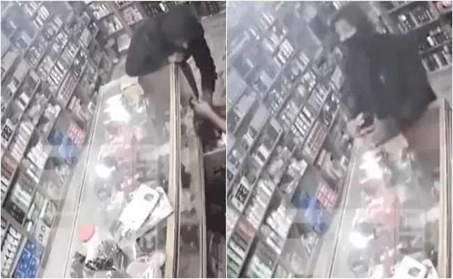 Viral Video: Dus Bees Rehne Do, Shopkeeper Tells Robber In Pakistan - Sakshi