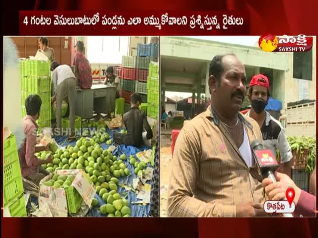 corona effect on kothapet fruit market