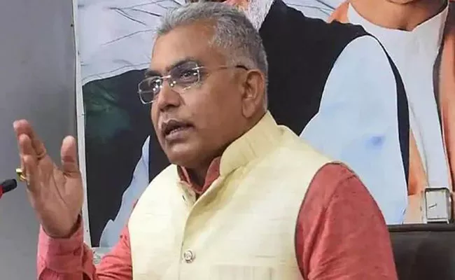 Dilip Ghosh Takes U Turn After Praises Mamata Administration Control Yaas  - Sakshi